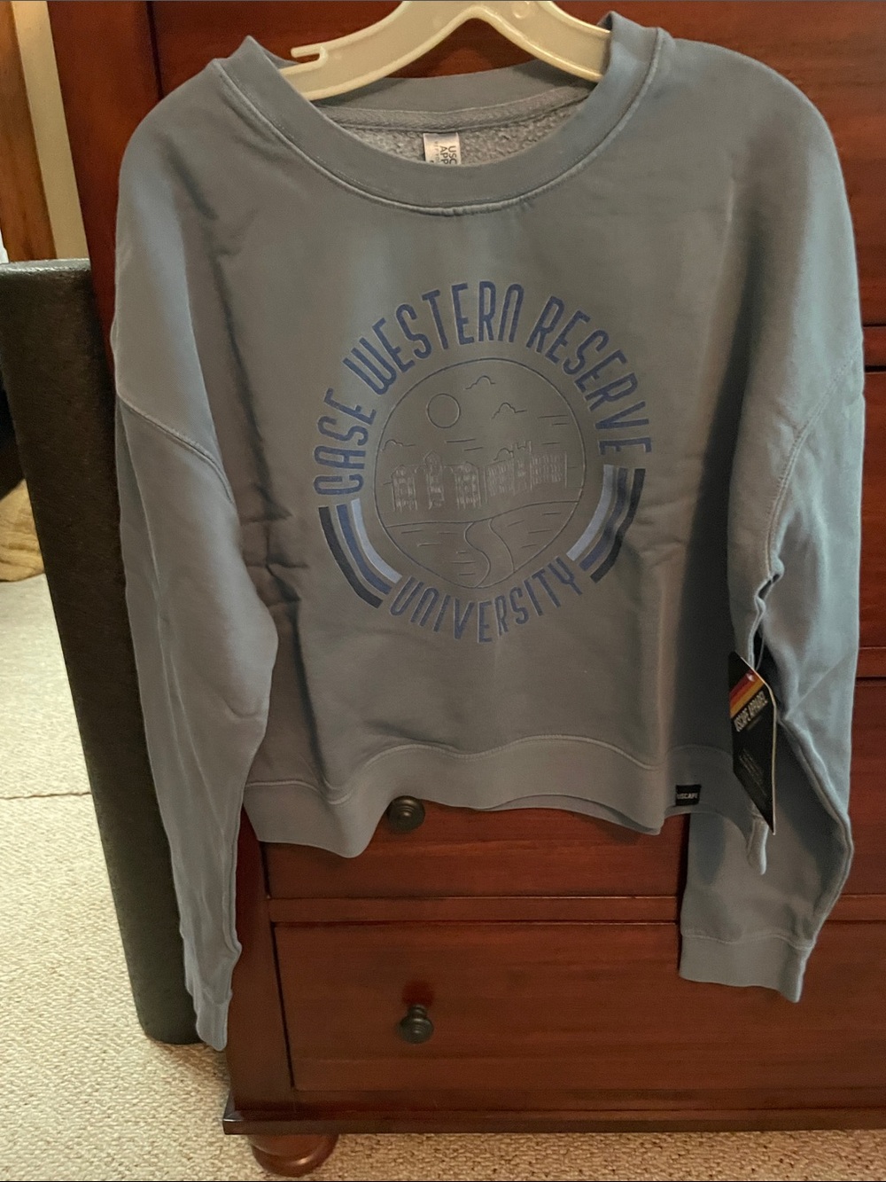 Case Western Reserve University light blue Crewneck Sweatshirt